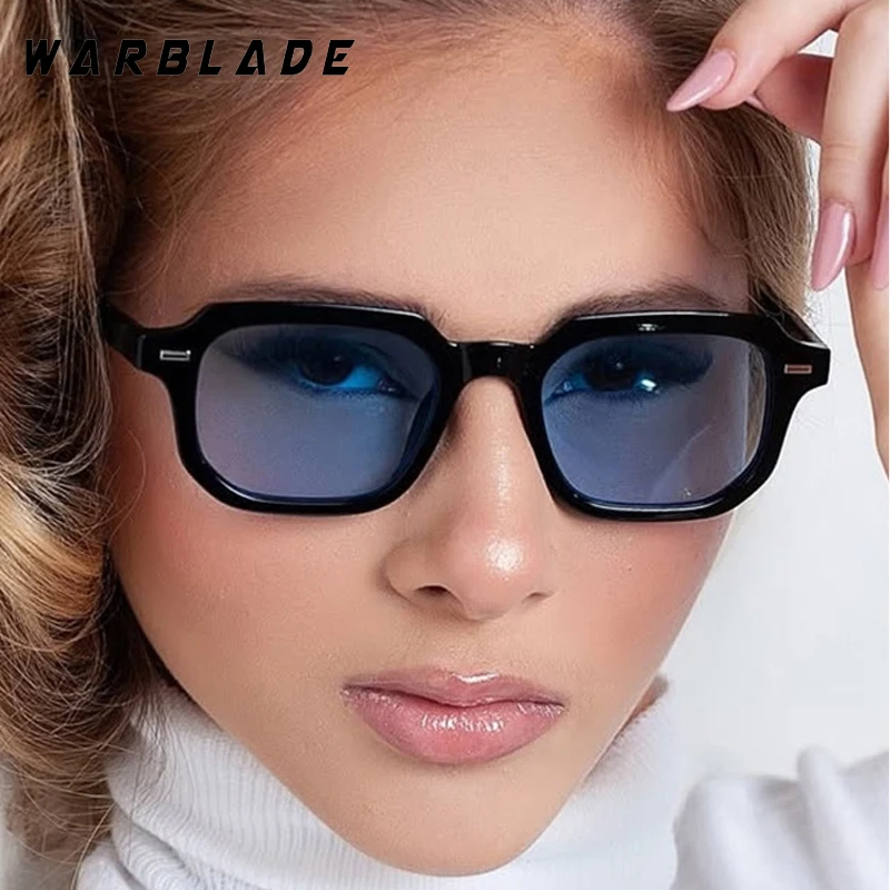 

Retro Classic Square Frame Rice Nail Women Sunglasses Fashion Designer Men Shades Outdoor Fishing Driving Eyewear UV400 Lentes