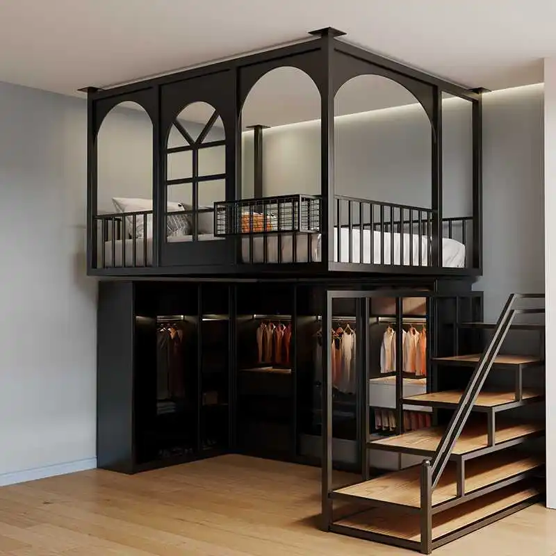 sheet Upper duplex second floor Space saving  Lower table Split level High and low bed Floor