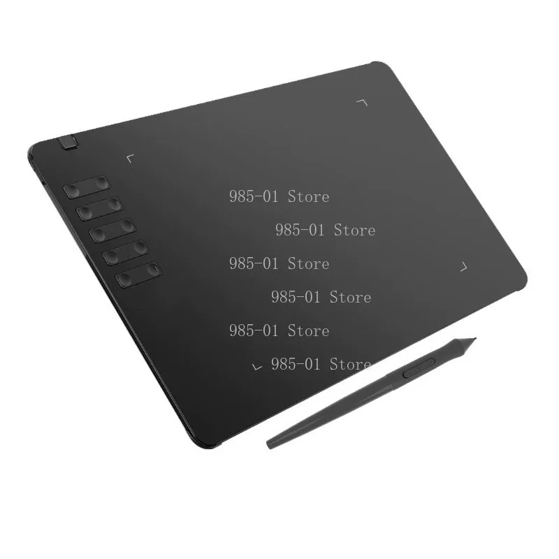 8192 Levels Pressure Ultra Slim Graphics Drawing Panel Battery-Free Pen 8 Nibs Professional Art Sketch Drawing Tool