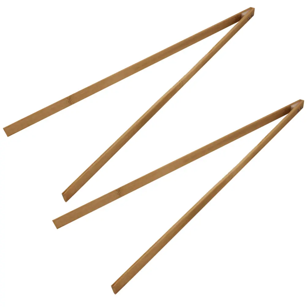 

2Pcs Eco Bamboo Trash Picker Grabber Tool Long Handle Litter Picker Outdoor Rubbish Collection Garbage Clamp Reusable Pickup