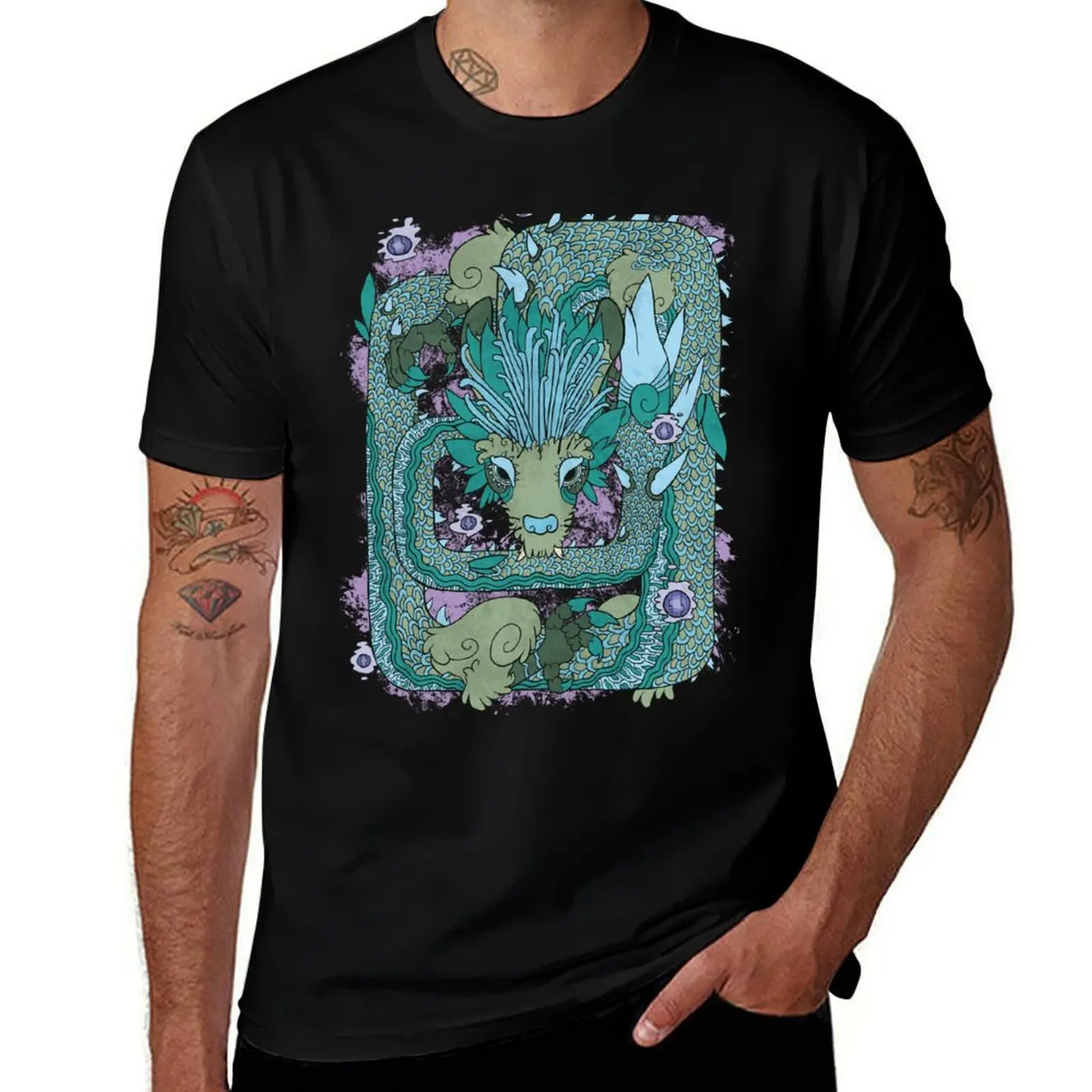 

Naydra - The Dragon of Ice T-Shirt customs design your own customizeds cotton man t-shirts summer tops mens plain t shirts
