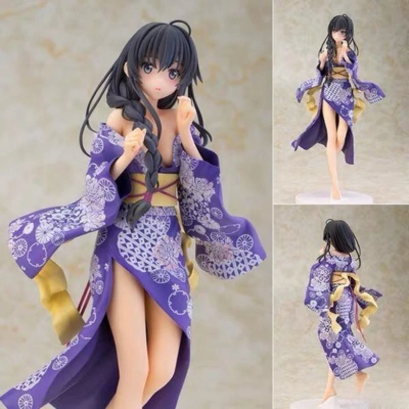 

26cm My Teen Romantic Comedy Snafu Yukinoshita Yukino in Bathrobe Anime Figure Model Statue Collection Decoration Ornament Toys