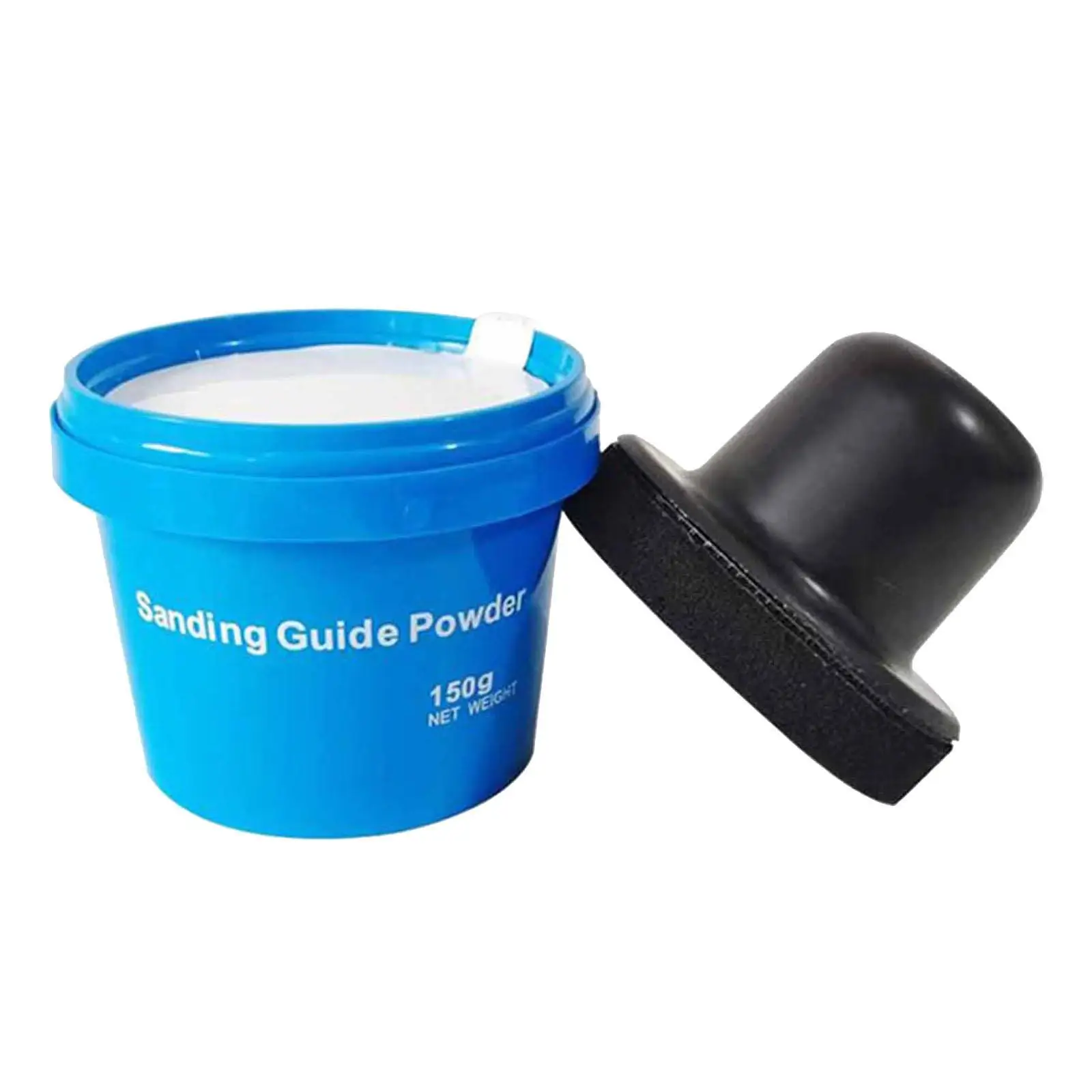 Сухой направляющий аппликатор для ремонта поверхности, легкий порошок 150 г, черный для кузова автомобиля, автомобильная краска, морская лодка, мебель