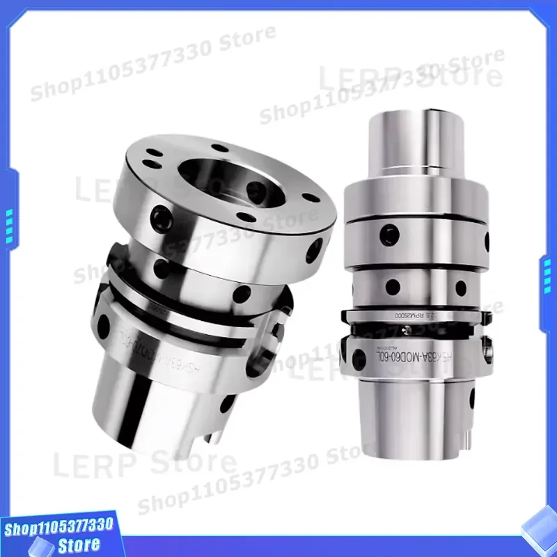 HSK Tool Holder with Adjustable Flange Adapter MOD Spring Chuck for CNC Lathe Milling and Drilling High Precision Machine
