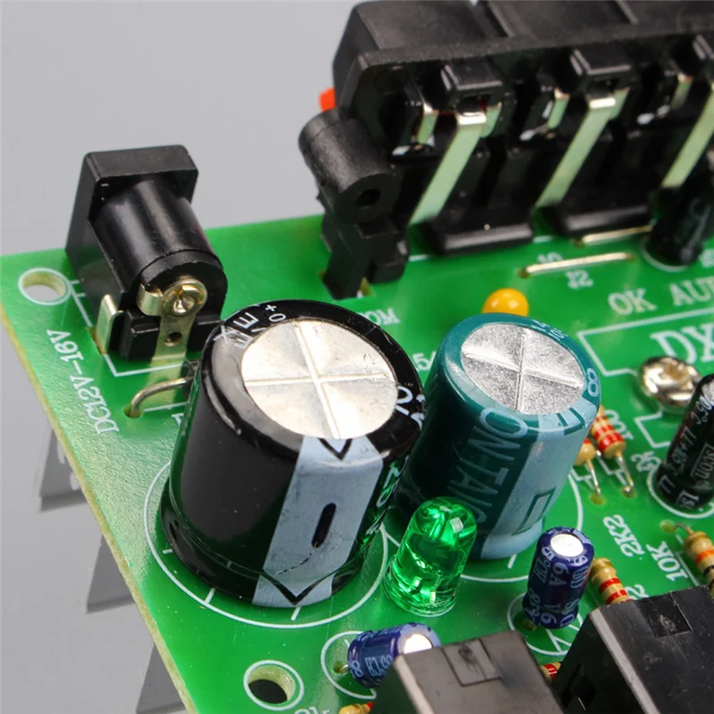 DC 12V 40W+40W Stereo Audio Amplifier Board Digital Microphone Amplifier with Tone Control Speaker AMP