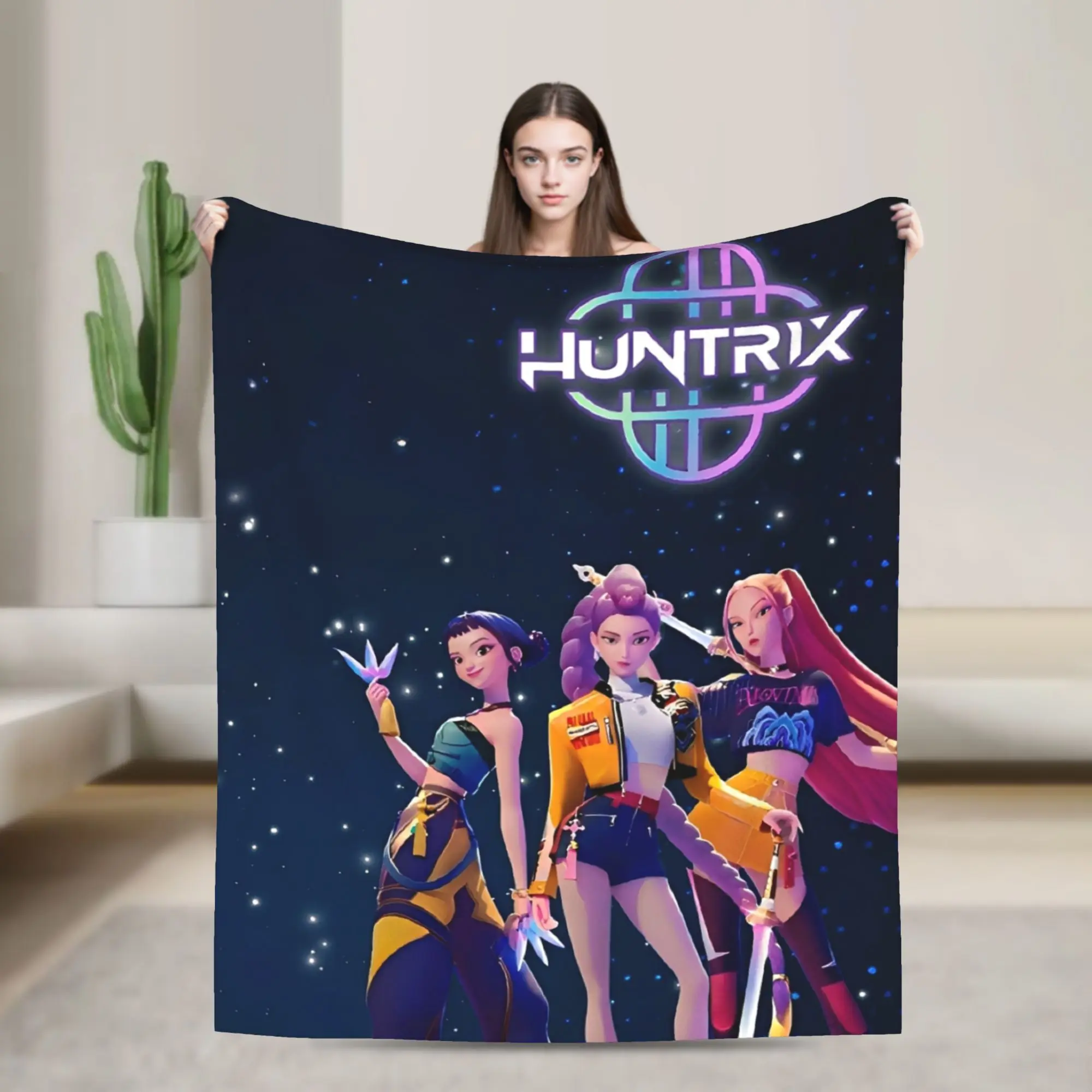 

Kpop Demon Hunters пледы для дивана мягкое уютное плюшевое одеяло 50x60 дюймов разноцветные покрывала на все сезоны