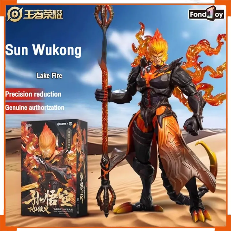 

Fondjoy Honor of Kings Sun Wukong Action Figure 1/9 Scale 19cm PVC Collectible Toy Ornament for Model Enthusiasts