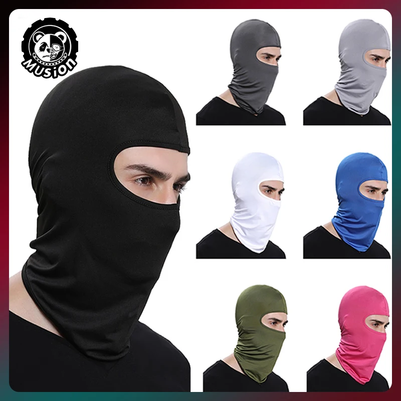 

Musion Balaclava Dust-Proof Full Face Balaclava Ice Silk Cycling Motor Outdoor Fishing