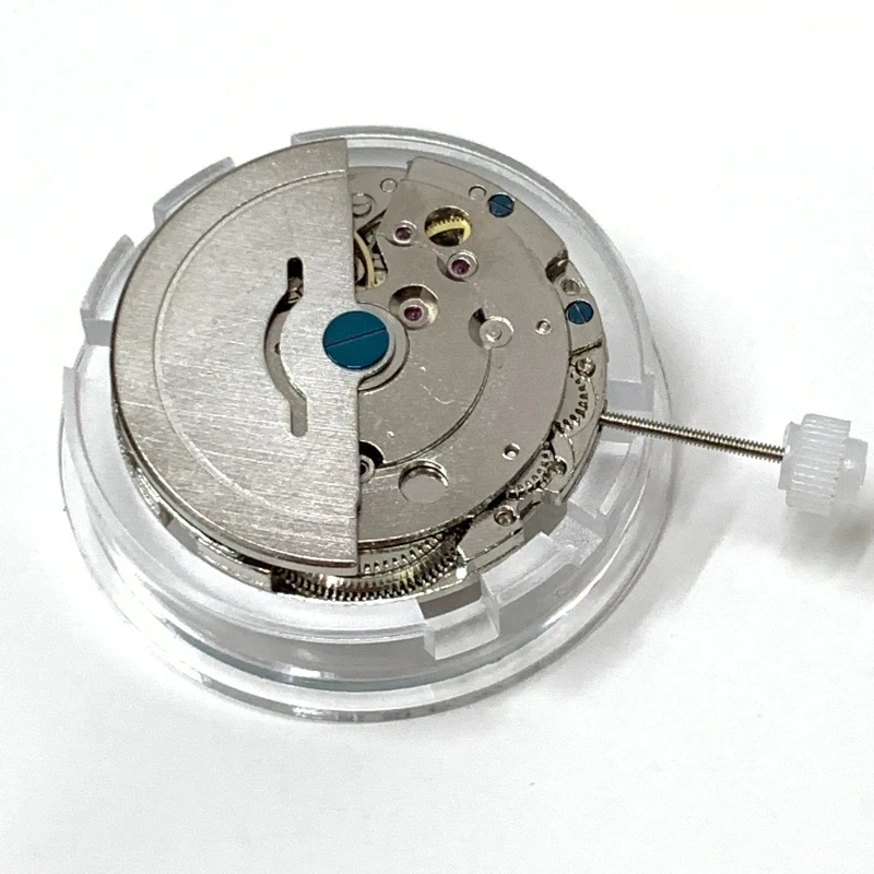 China's New Pearl 2813 8215 8205 Movement Single Calendar Automatic Mechanical Movement Red Wheel Watch Mouvement Accessories