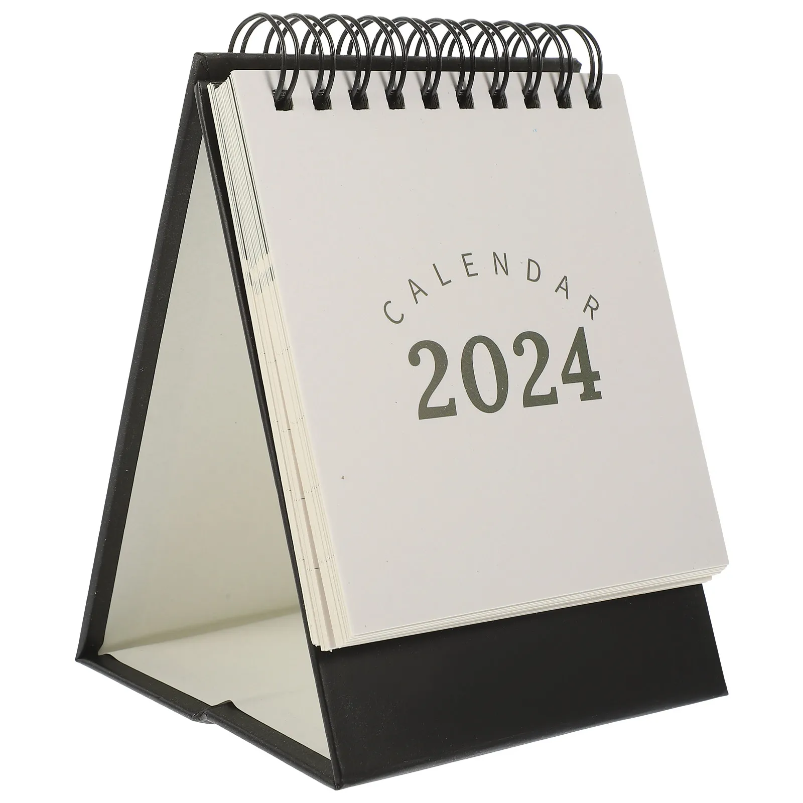 

Desk Calendar 2024 Minimalist Thick Paper Flip Monthly Calendar for Office Home Desktop Scheduling and Daily Notes