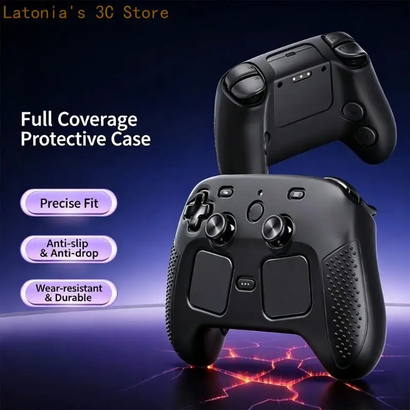 Starke Silikonhülle, bequem für Steam Controller 2, leicht zu reinigen und zu pflegen – Detail 7