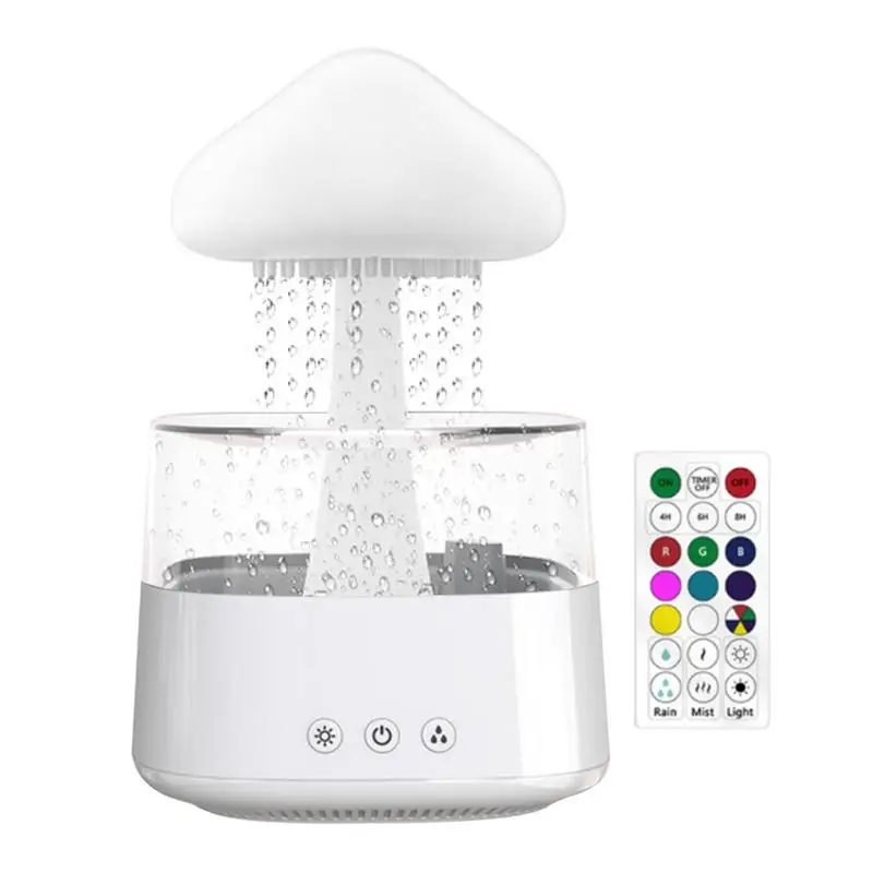 

Mist Humidifier Aromatherapy Mushroom Diffuser With Rain Sounds Aromatherapy Products For Conference Room Sap Room Camping