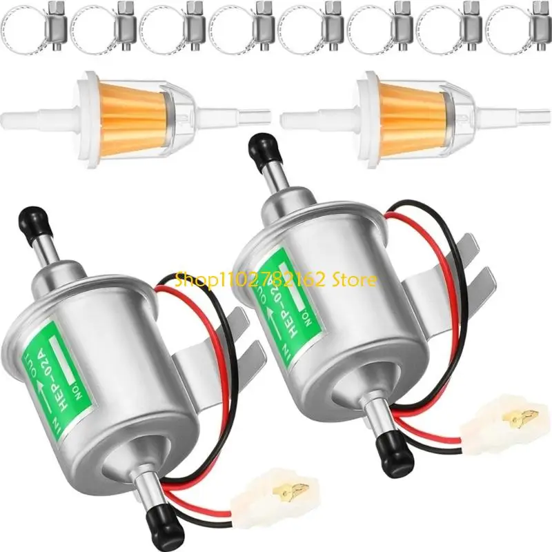 547B Low Pressure Electric Pump Set with Direction Mark and Hose Clips Set