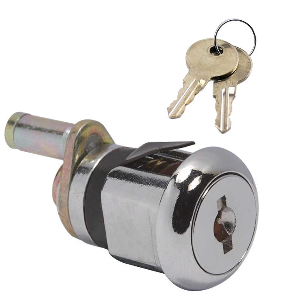 Zinc Alloy File Cabinet Lock Zinc Alloy Construction Copper Keys Round Disc Key Design Triple Lock Cabinet Lock
