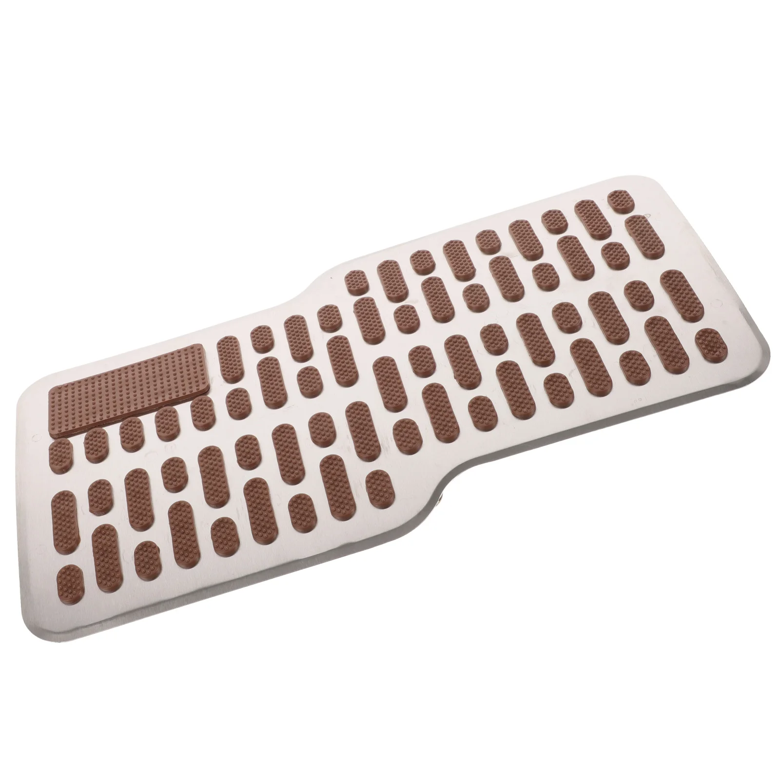 

Sturdy Stainless Steel Car Wear Resistant Pedals Brake Clutch Foot Pads Accelerator Non Metal Covers Easy
