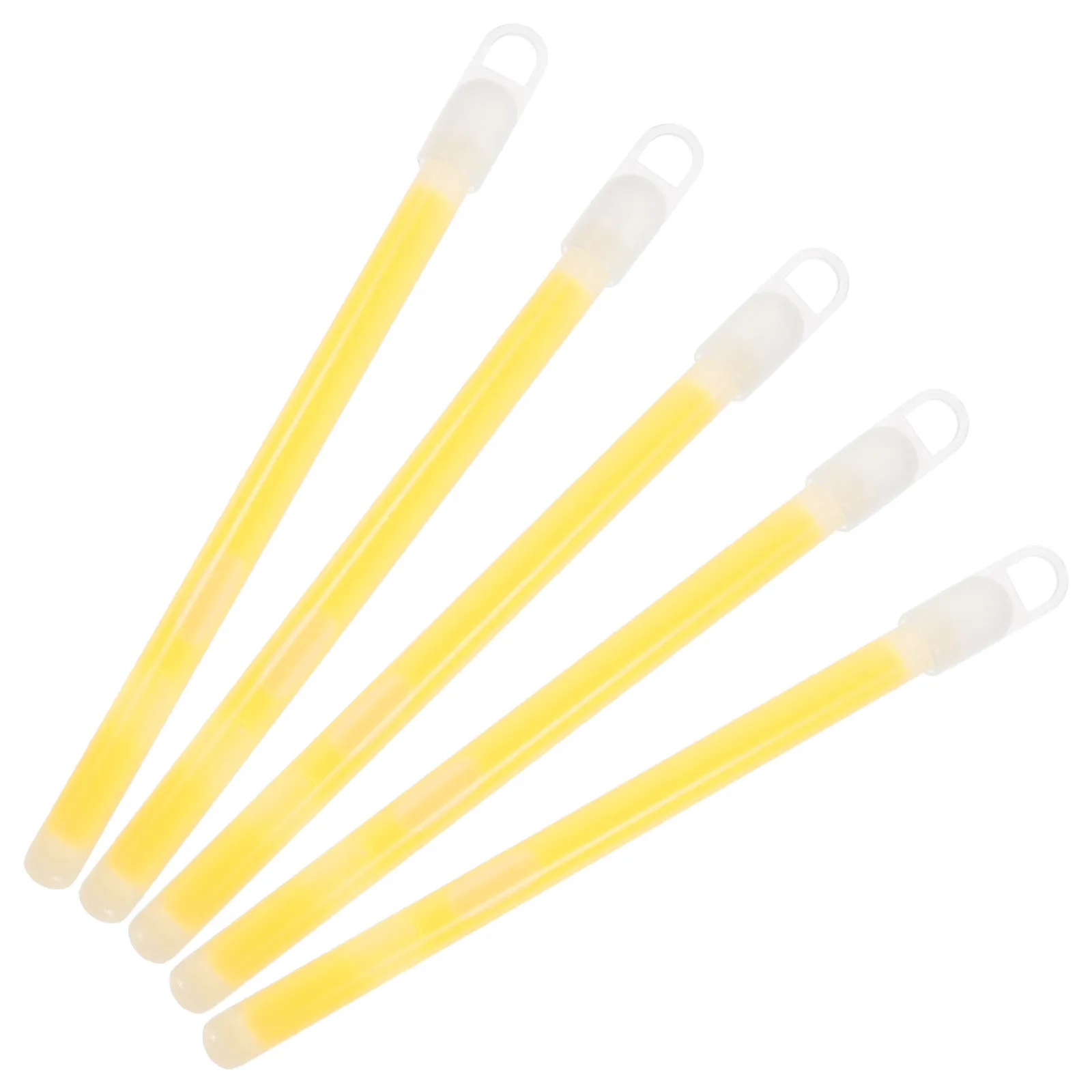 

5Pcs Camping Glow Sticks Emergency Lighting Sticks Bright Hanging Hook Design Outdoor Multi Purpose Night Rescue