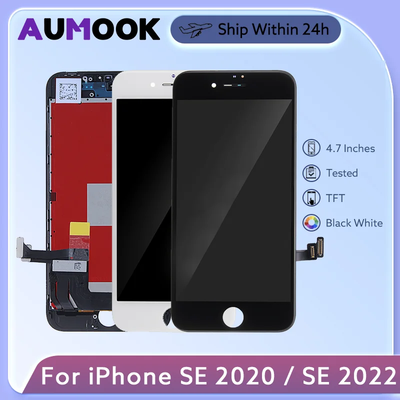 LCD Screen For iPhone SE 2 2020 SE 3 2022 LCD Display Touch Screen  Digitizer Assembly For iPhone 8 SE2 SE3 LCD Replacement Part
