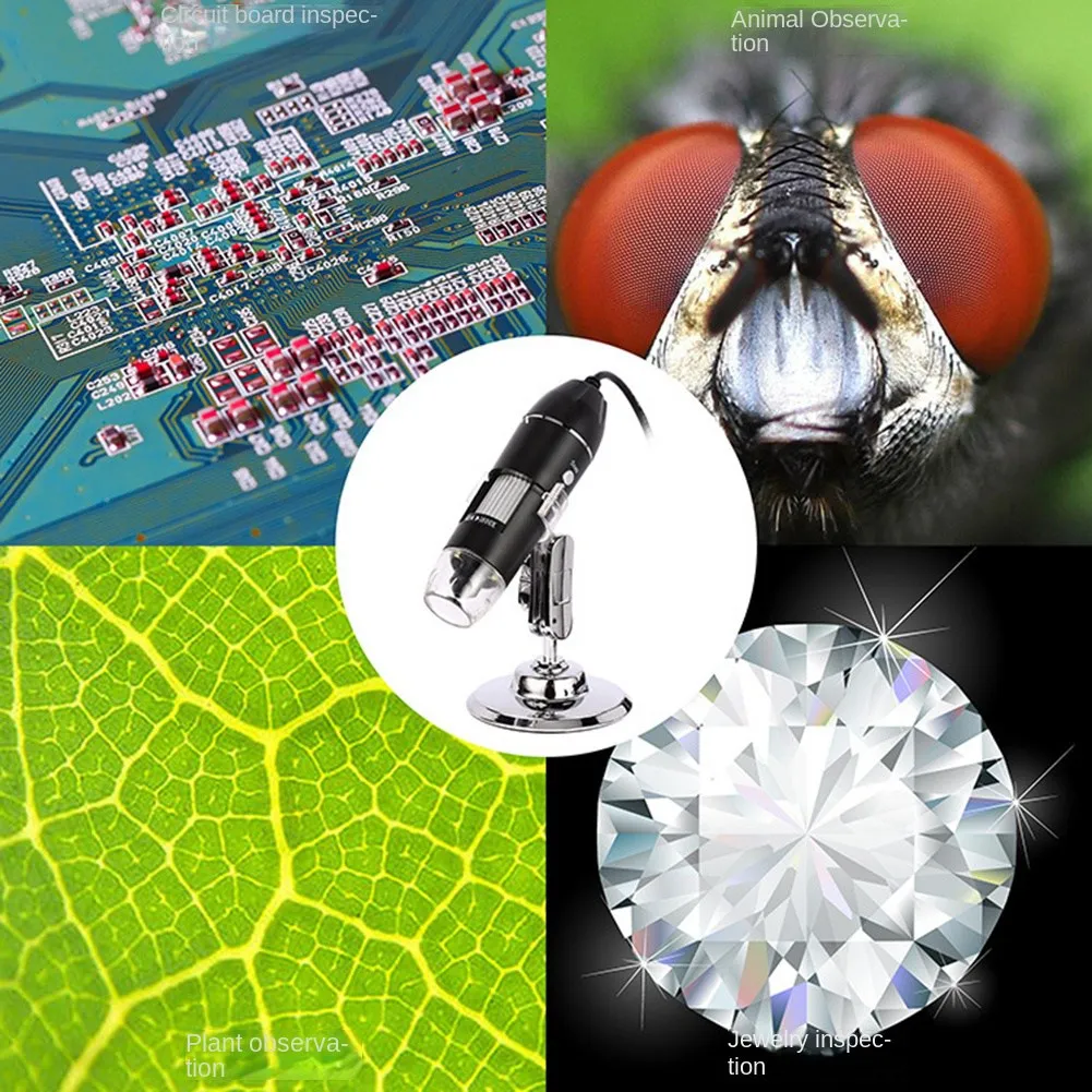 MAKE-1600X USB مجهر رقمي متوافق مع نافذة 7/8/10، مجهر USB محمول