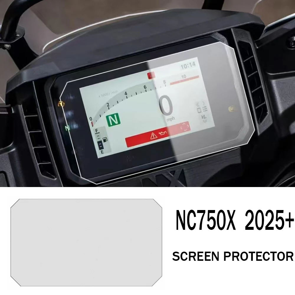 لهوندا 2025 NC750X NC 750X جديد دراجة نارية الملحقات خدش العنقودية شاشة لوحة القيادة حماية أداة فيلم