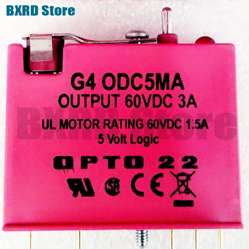 

Новый оригинальный ODC5MA OPTO22 G40DC5MA 4-контактный 60VDC 3A