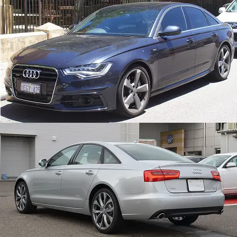 아우디 A6 세단 C7 2012-2018 용 자동차 뒷면 베이비 윈도우 차양 실드, 앞 유리 프레임 커튼, 차양 쉐이드 바이저