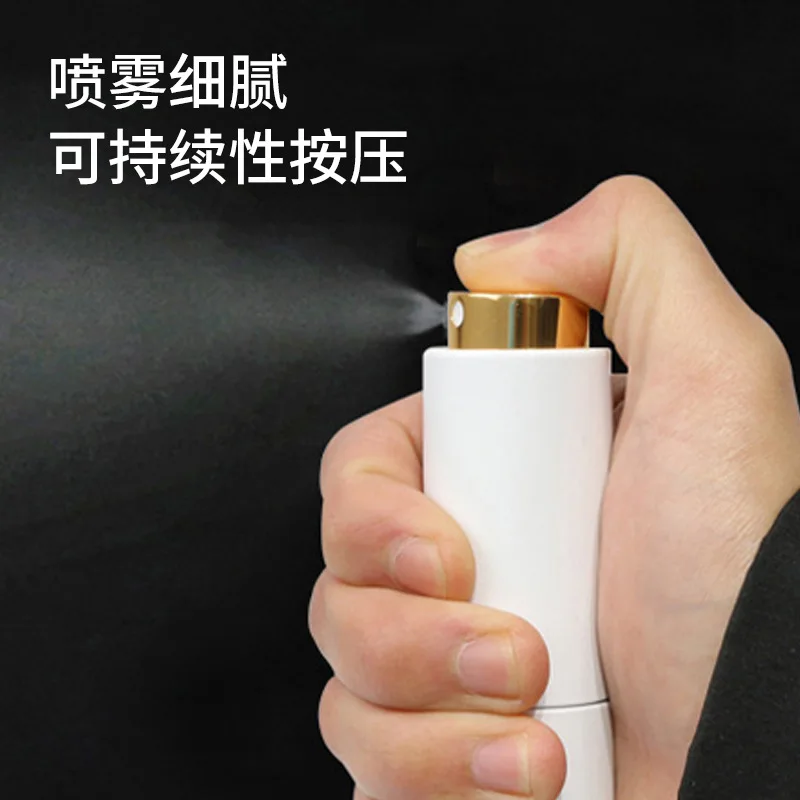 10ml Perfume Refiller Bottle Portable Mini Perfume Glass Bottle Empty Refillable Cosmetics Bottle Sample Test Tube Travel Tool