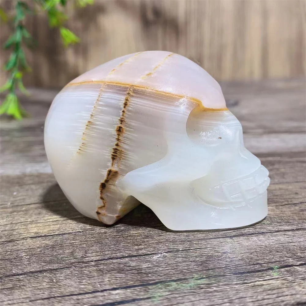 

Crystal Natural Skulls Afahanistan Jade Carving Natural Gemstones Minerals Decoration Wicca Spiritual Reiki Ornaments Home