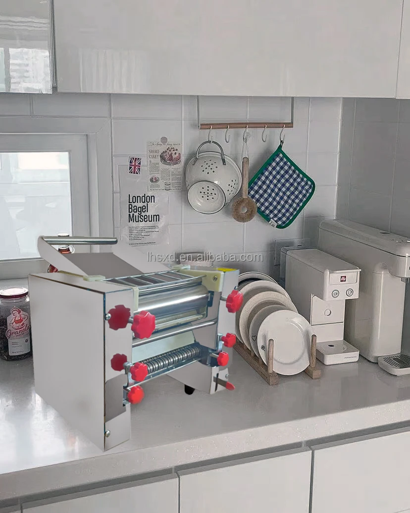 

Small Stainless Steel Noodle Pressing And Kneading Integrated Machine Dumpling Skin