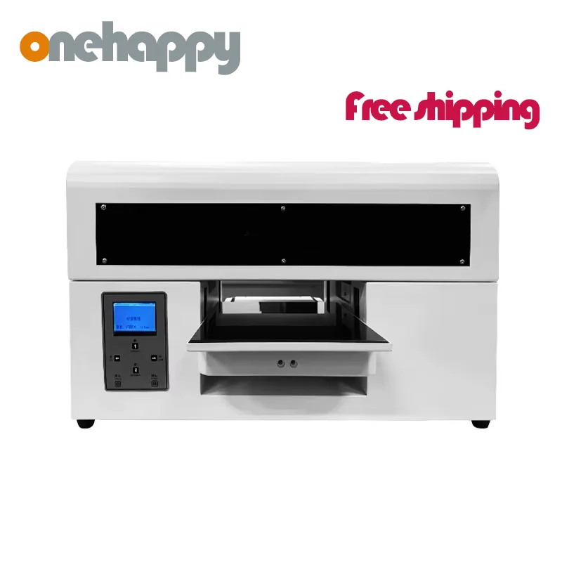 

A4uv printer small flatbed printing, crystal label mobile phone case, acrylic plastic craft gift box.