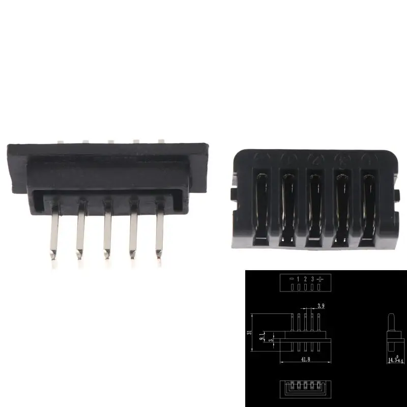 1Pair Hailong Power Discharge Connector 4pins/5pins/6pins Male And Female Ebike Parts Power Plug