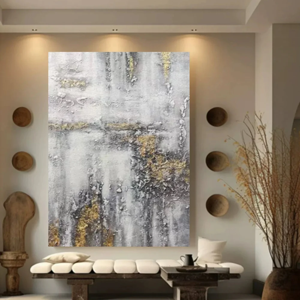 

100% hand drawn abstract oil painting original wall painting home living room decoration paint interior aesthetics