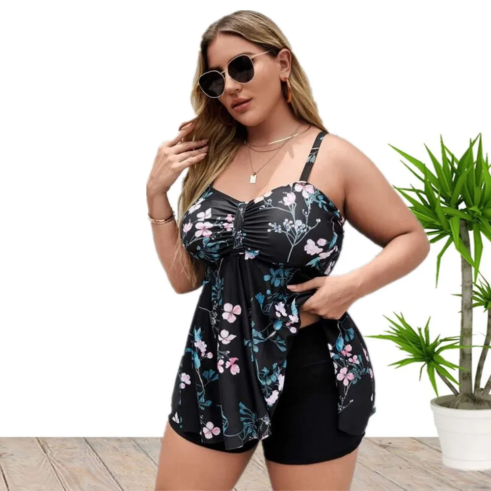 2022 New Arrival plus size Floral printed swimwear bikini For women Wholesale China