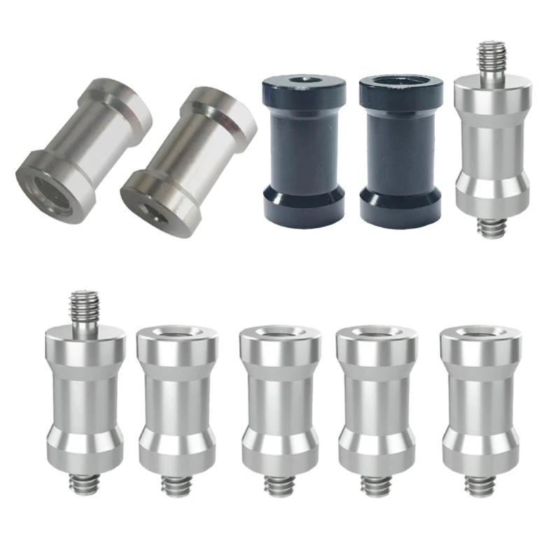 0XLD Universal High Strength Aluminum Alloy Light Stand Tripod Mounting Screw Adapter