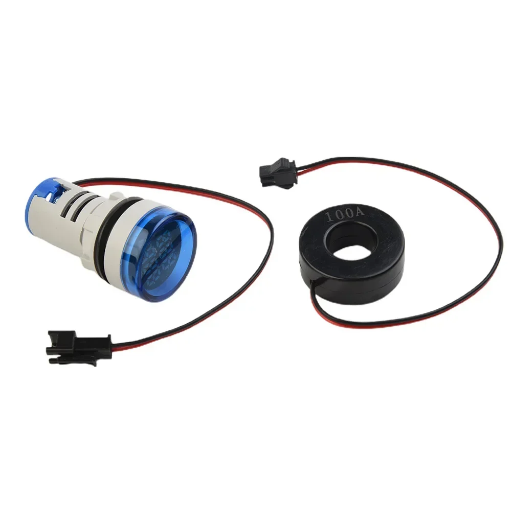 LED Digital Display Voltmeter Signal Light AC 50V-500V Volt Amp Monitor Voltage Current Ampere Meter Indicator