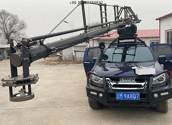 Touch Control Car Jib Crane With Gyro Stabilized System And