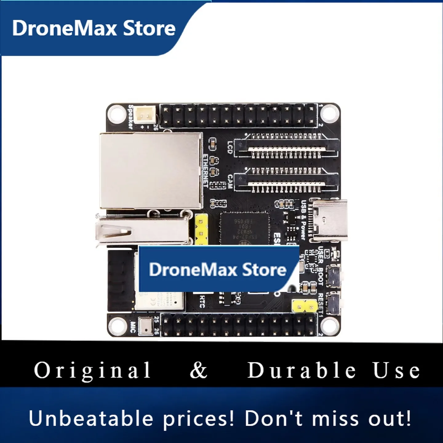 DroMaESP32 P4 NANO Development Board Dual Core RISC V WiFi 6 Bluetooth RJ45 Ethernet HMI Interface
