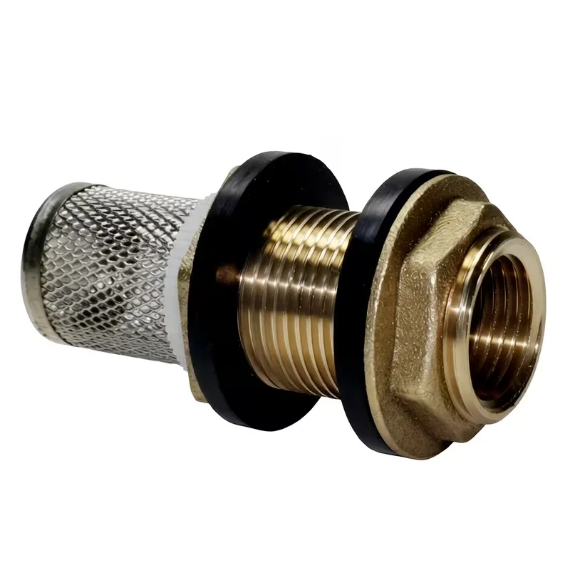 2pcs Universal Garden Automatic Irrigation Set 1/2'Stainless Steel Filter Screen With Female Thread For IBC Tank Flang Adapter