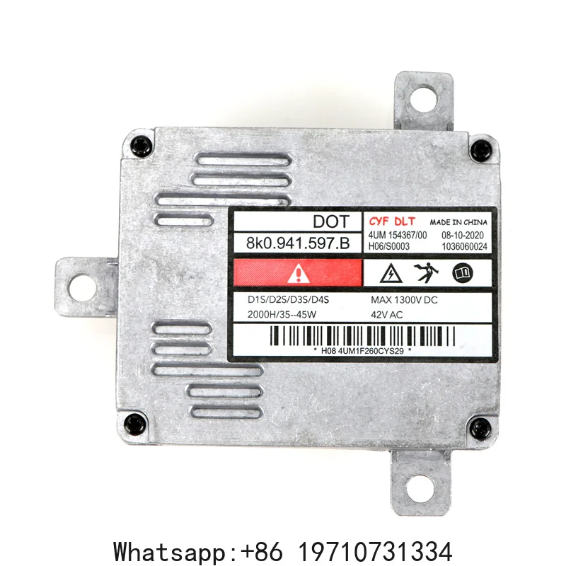 Generic 35W 12V D3S/D3R/D4S/D4R Xenon HID Headlight Ballast – Replacement for 8K0941597B, for Audi A4 A5 A6 Q5 Q7