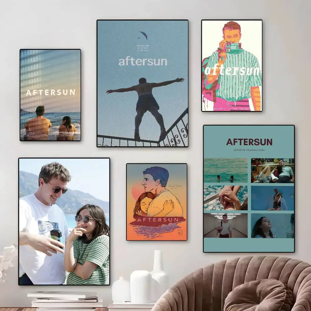 Aftersun 2022 Movie High Scores Poster art canvas HD aesthetic Printing Paper Wall Art for Living Room Bar fashion Home Decor