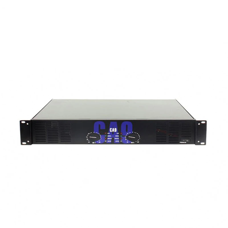 

CA9 2Channel Power Amplifier 500W Per Channel for Stage Performance Professional o Equipment