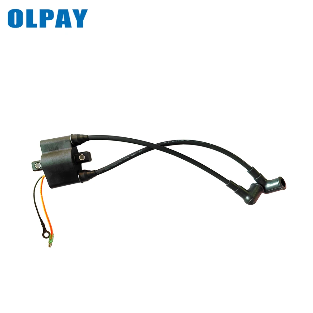 33410-94400 Ignition Coil Assy For Suzuki Outboard Models: DF DT 9.9HP 15HP 40HP 2/4 stroke Replaces 33410-92L10, 33410-92L11