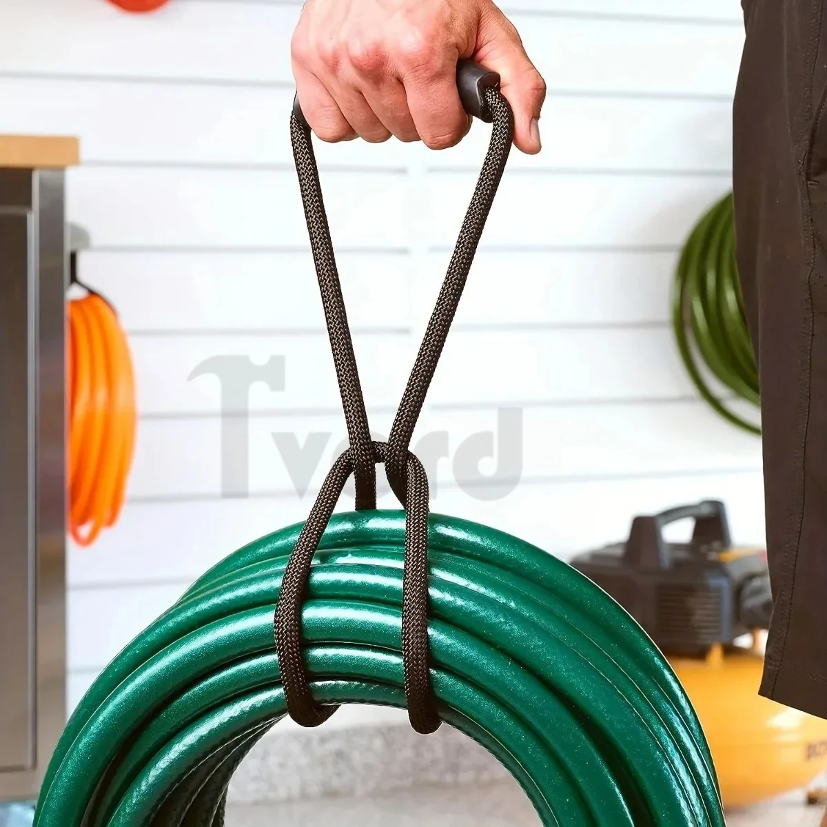 1PC Versatile Storage Strap with Handle- Ideal Organizer for Hoses, Cords-Multipurpose Home, Garage, Boat, RV Accessory