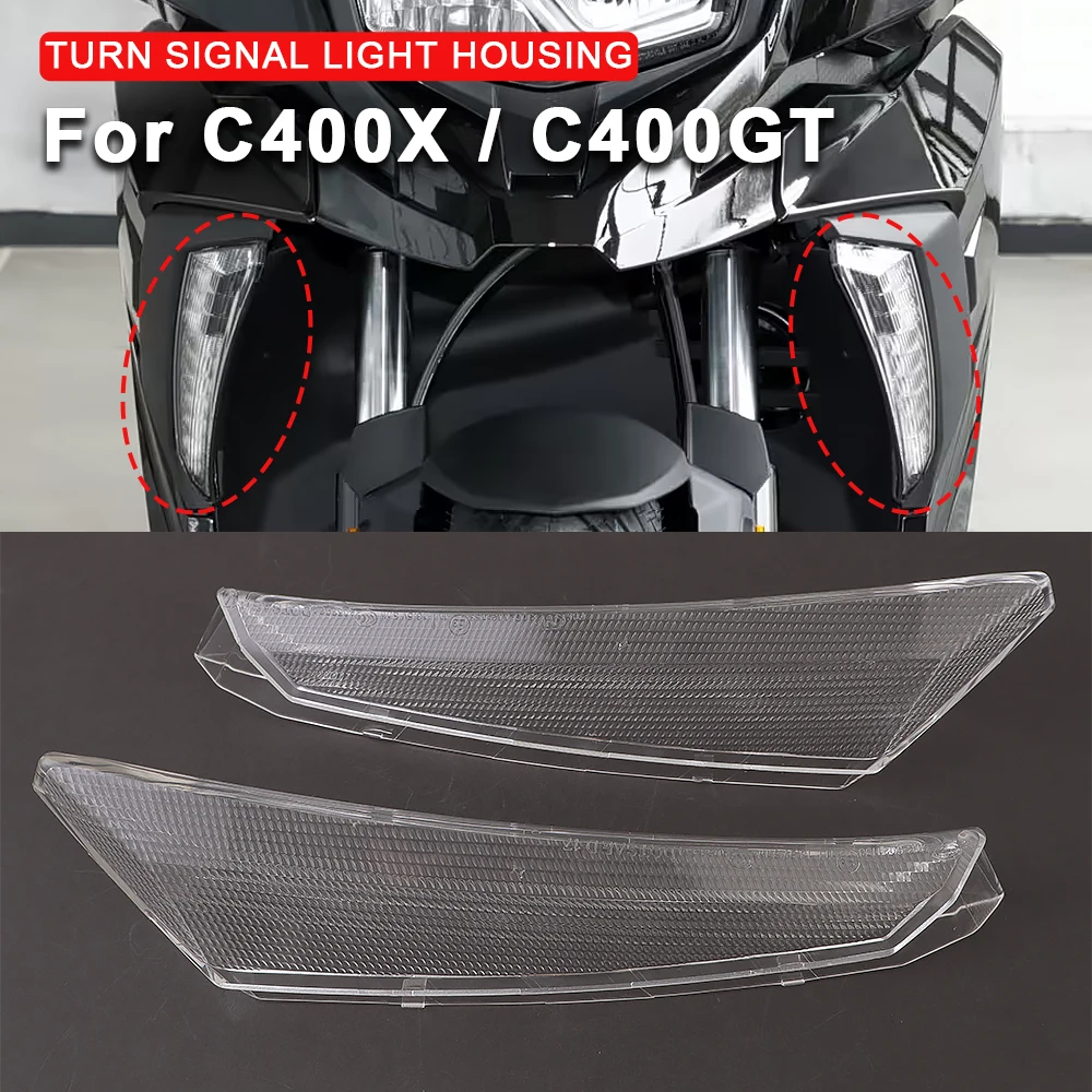 

Motorcycle Turn Signal Light Housing For BMW C400X C400 X C400GT C400 GT 2019-2024 2025 Indicator Cover Lamp Shell Accessories