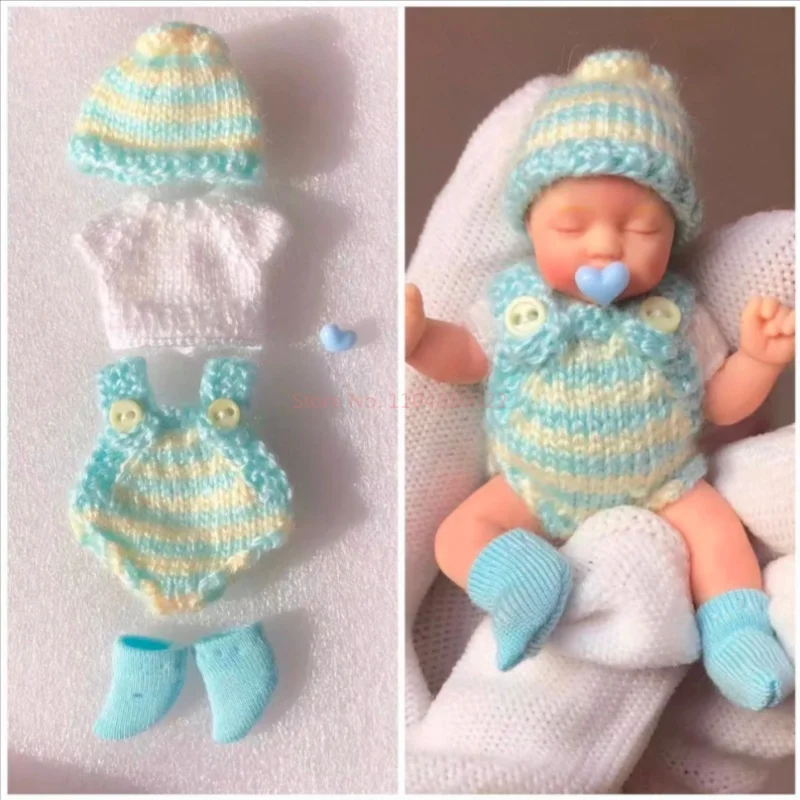 Tylko ubranka dla lalek Zuru Mysterious Box, akcesoria do Baby Ball, ręcznie robione sweterki z dzianiny, seria ubranek dla lalek, mini ubranka dla lalek.