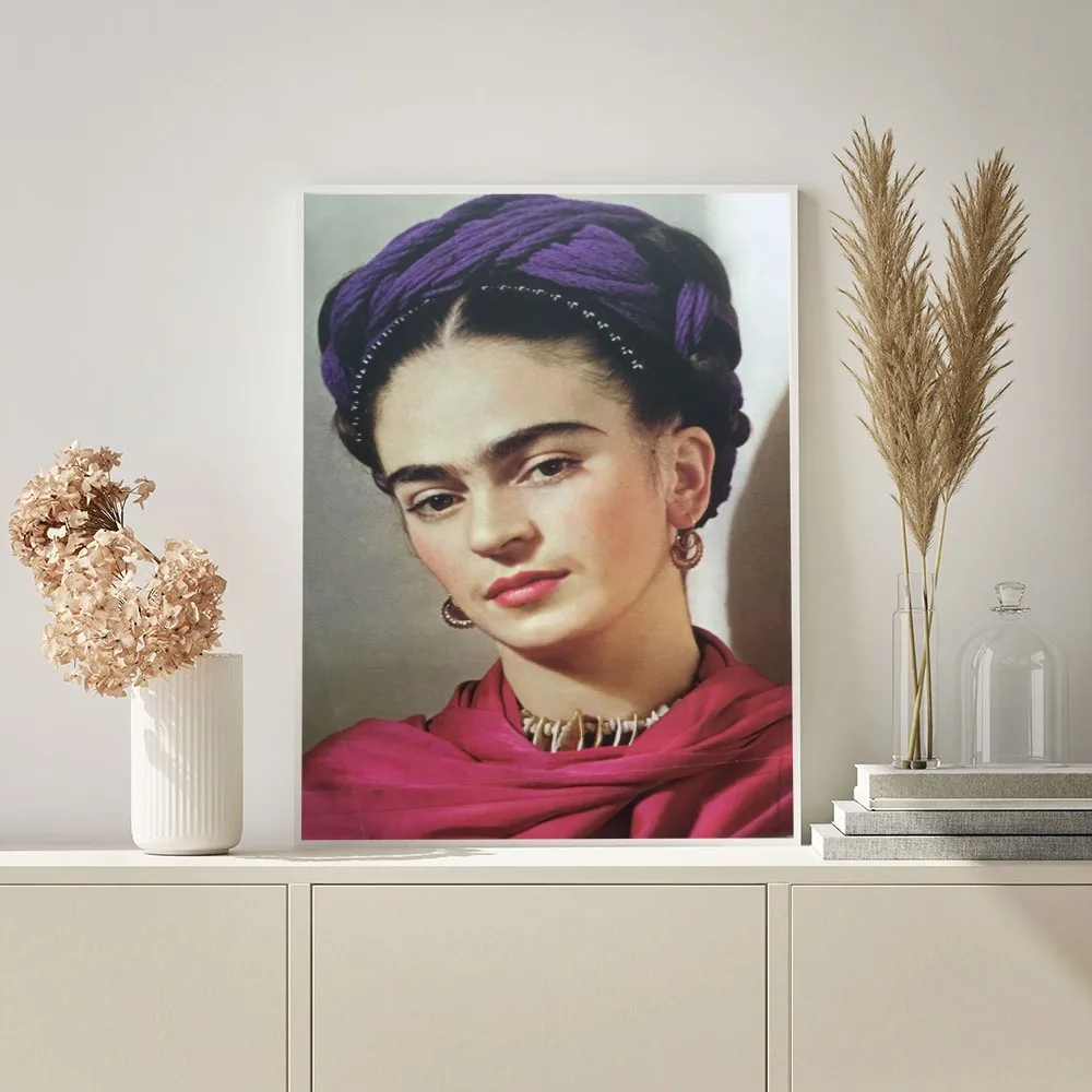 1pc Frida Kahlo Poster Wall Art Home Decor Room Decor Digital Painting Living Room Restaurant Kitchen Art