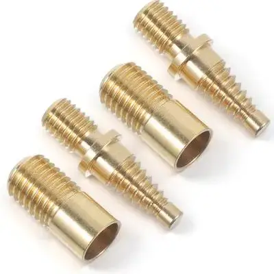 

2 комплекта медных винтов для соединения кия, штифты для удлинителя бильярдного кия, устойчивые к ржавчине, сверхпрочные ремонтные детали