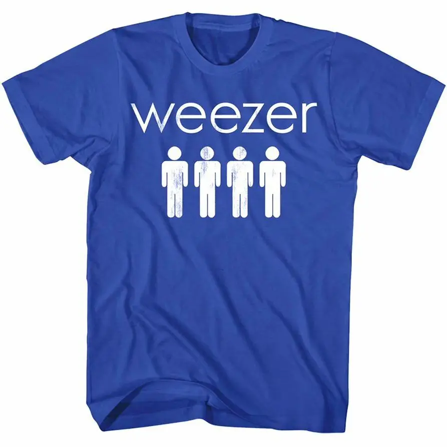 Weezer 4 Dudes Men's T Shirt Alt Rock Band