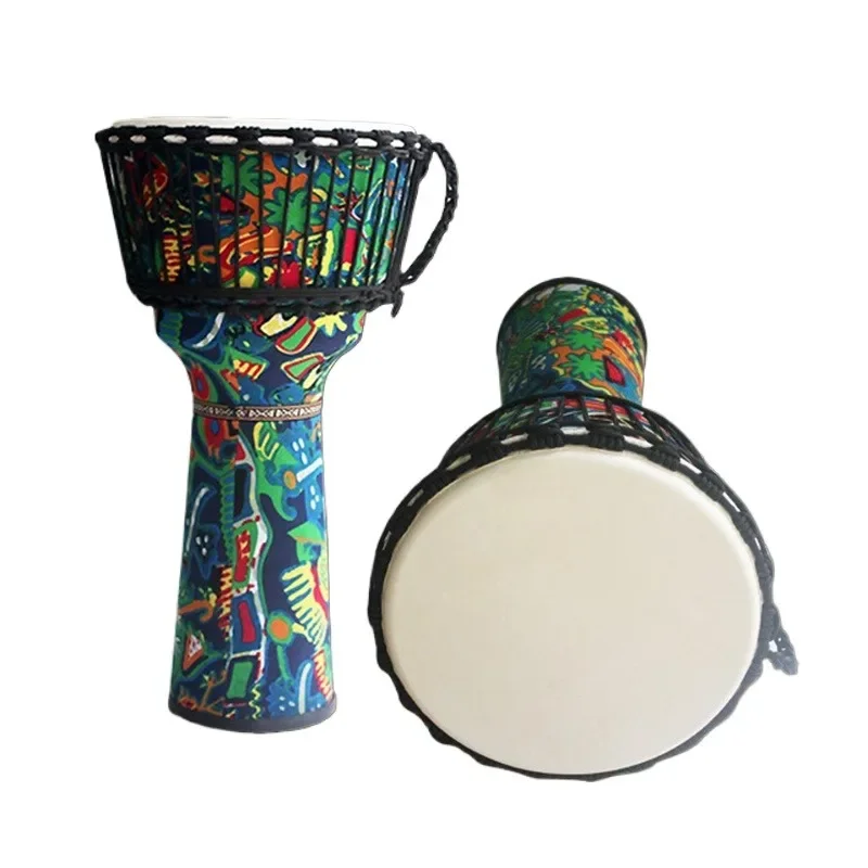 Large Djembe Portable African Drum Children Adult Beginner Music Drums Professional Sheepskin Hand Drums Percussion Instruments
