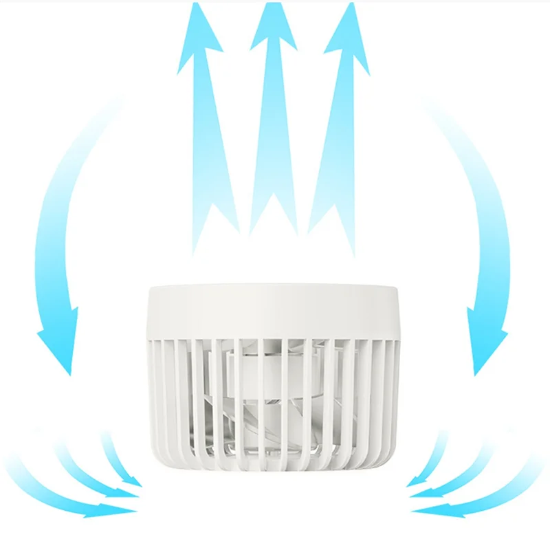 Portable Mini Fan USB Desktop Electric Fan Student Dormitory Small Cooling Ventilador Fans Double Leaf Fan Easy Install B