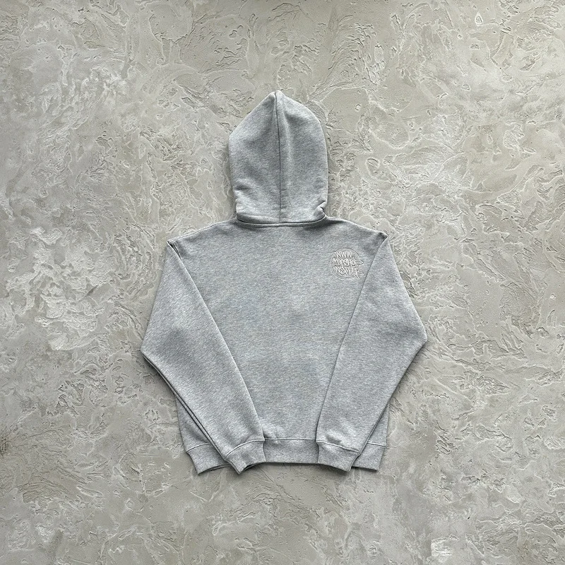 عالية الجودة الرجال هوديي سستة سترة مطرزة خطابات الأمريكية العصرية العلامة التجارية IDA للجنسين زوجين مقنعين البلوز #3